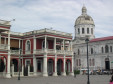 Blick vom "Plaza de la Independencia" in Granada