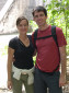 Der heute regierende Mayak�nig mit seiner Prinzessin in Tikal... :)